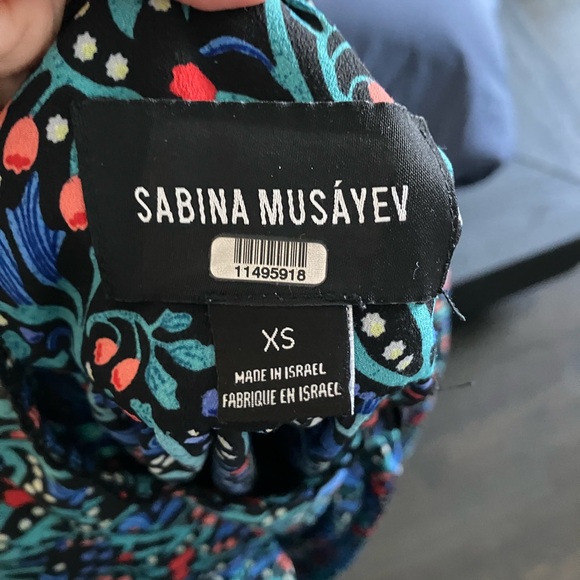 Sabina Musayev dress with pockets XS - Picture 5 of 11